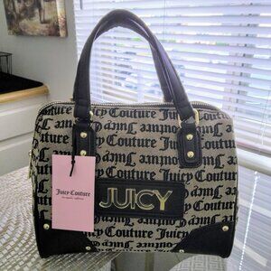 Juicy Couture New Logo Gothic Pipe Dream Satchel